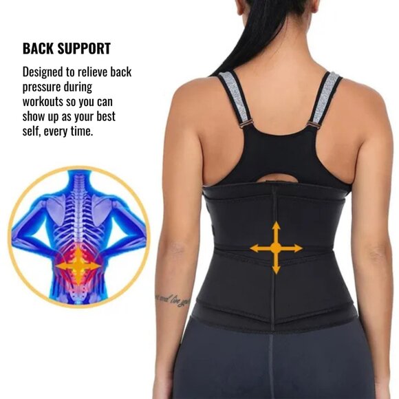 Sauna BodyHeat Instant Hourglass Waist Trainer - Picture 9 of 11